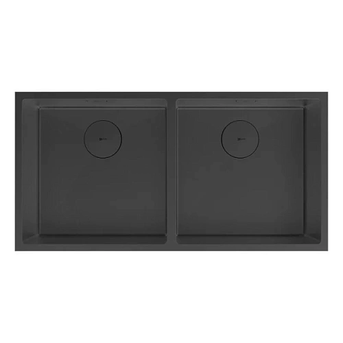 Мойка для кухни Lemark Proran 90 см чёрный матовый - фото 3