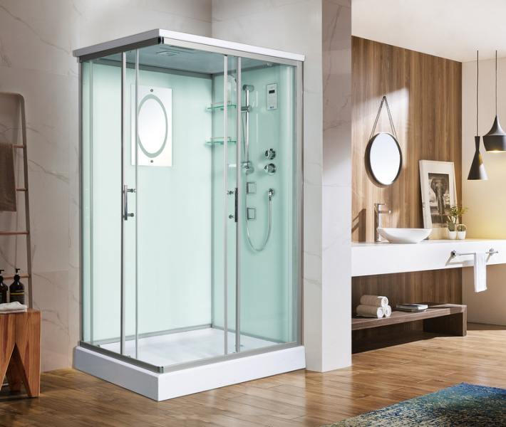 Душевая кабина WeltWasser WW500 120x90 см с поддоном WW500 LAINE 1204 (детальная фотография), со средним поддоном