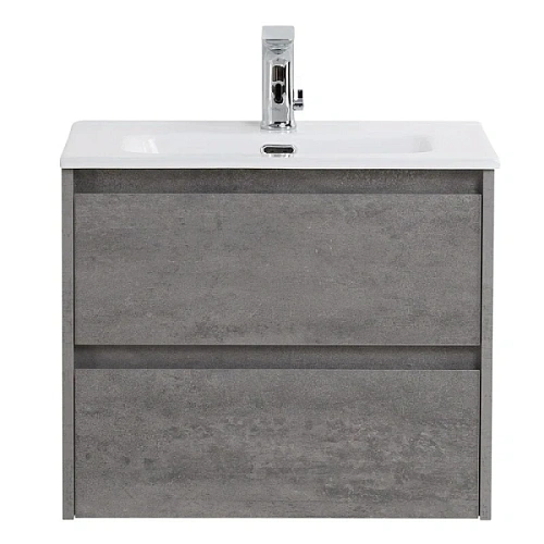 Тумба под раковину подвесная BelBagno Kraft 50 см cemento grigio - фото 11