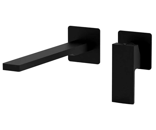 Смеситель для раковины Paffoni Elle черный матовый - фото 2