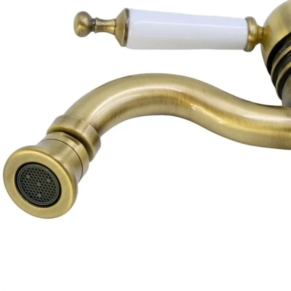 Смеситель для биде Migliore Oxford бронза 19083 (детальная фотография), однорычажные, двухрычажные