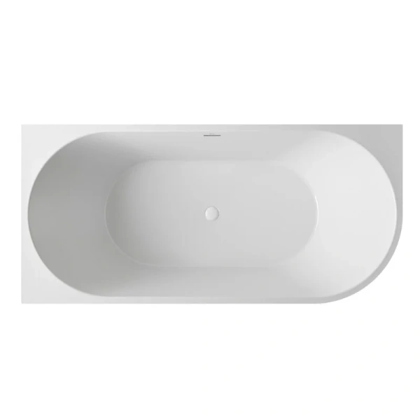 Ванна акриловая Abber AB9502-1.8 L, 180 x 80 см, белая, левая (детальная фотография)