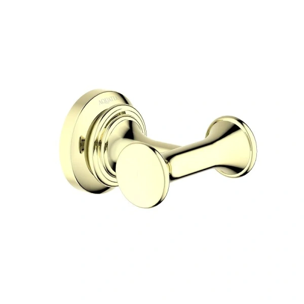 Крючок для ванной Акватек Классик полированное золото AQ4502PG (детальная фотография)