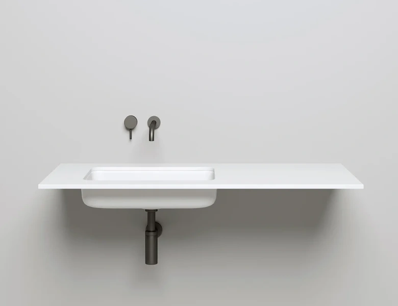 Раковина Salini Marea 09 55 см белая 1802209M (детальная фотография), 55 см