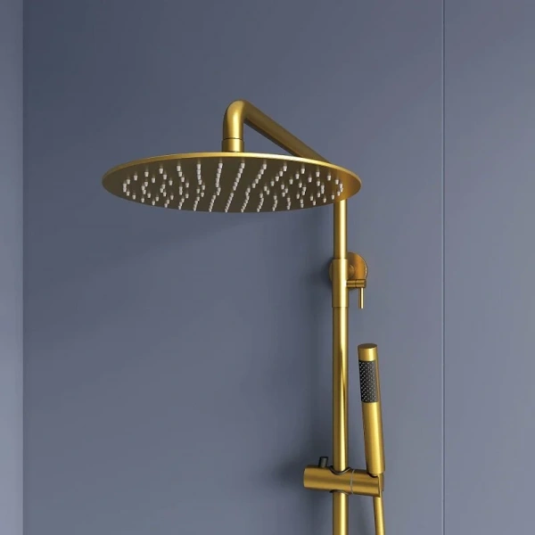 Душевая стойка RGW Shower Panels SP-33G золото 51140133-06 (детальная фотография), рычажные