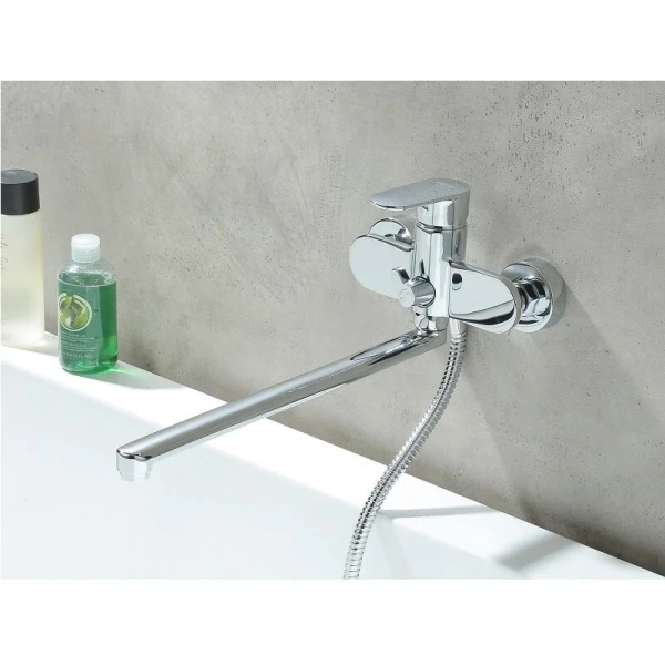 Душевой комплект Акватек Ника хром AQ1833CR (детальная фотография) index_1