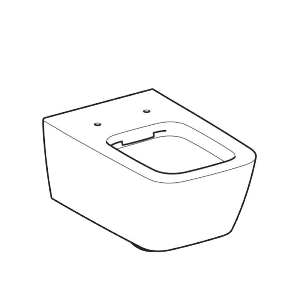 Унитаз подвесной Geberit iCon Square белый 201950000 (детальная фотография) index_1