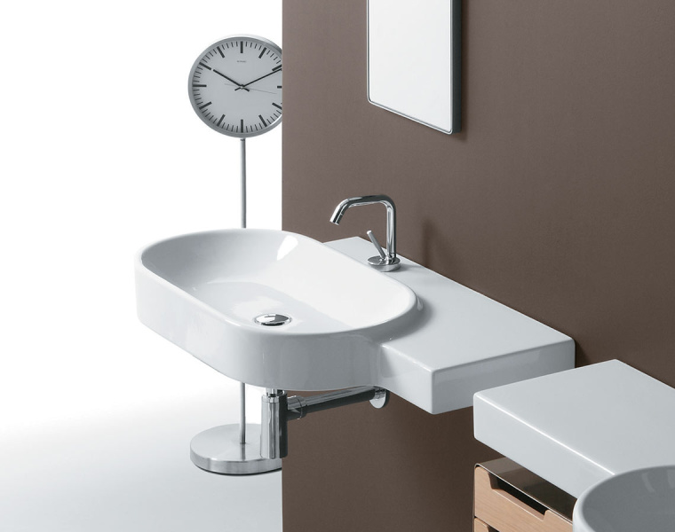 Раковина со столешницей Simas Flow FL 23 (детальная фотография) index_1