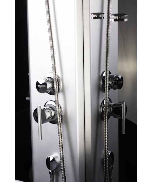 Душевая кабина Niagara Eco 90х90 см стекло мозаика 3504 (детальная фотография), другие