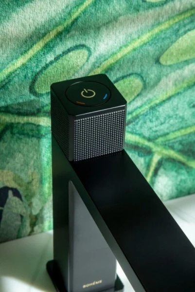 Смеситель для раковины Boheme Quad черный 159-B (детальная фотография), черные