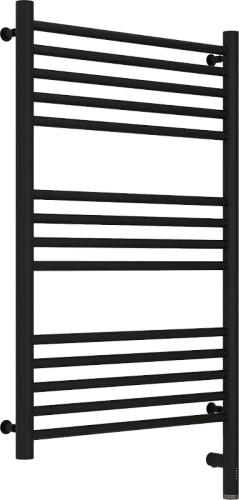 Полотенцесушитель электрический Сунержа Богема 3.0 50х80 см черный матовый - фото 1