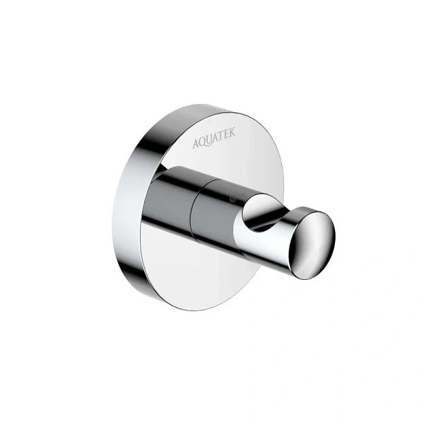 Крючок для ванной Акватек Оберон хром AQ4201CR (детальная фотография)