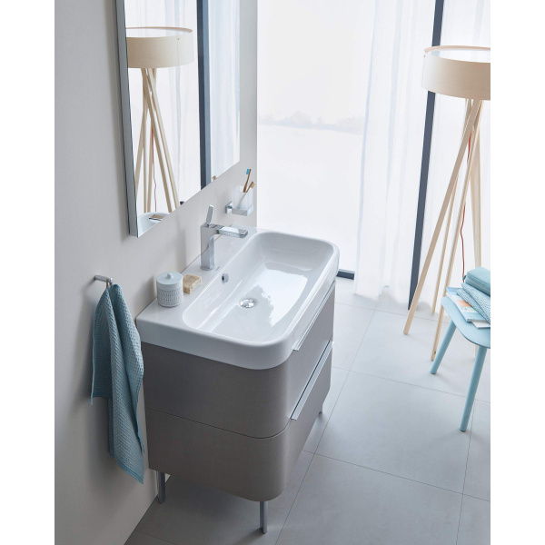Раковина Duravit Happy D.2 23181000 (детальная фотография), накладные (на столешницу)
