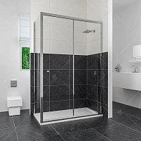 Душевой уголок, стекло прозрачное, RGW Classic