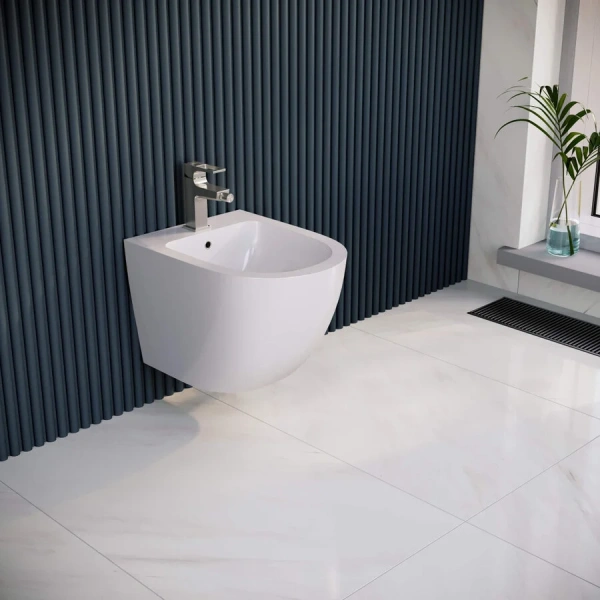 Биде подвесное RGW SW-80 белое 65430280-01 (детальная фотография)