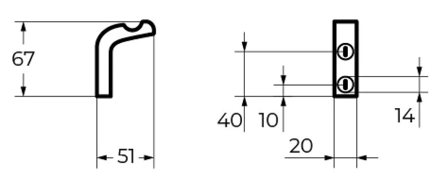 Крючок для ванной Cezares Ultima хром CZR-F-8933 (детальная фотография), современные, hi-tech