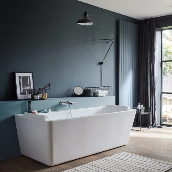 Ванна акриловая Jacob Delafon Reve 180x80 см приставная E6D440-0 (детальная фотография), прямоугольные