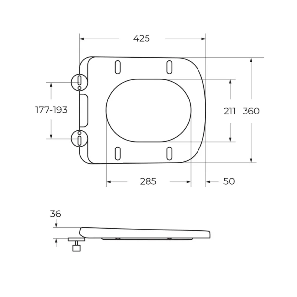 Крышка-сиденье с микролифтом BelBagno Alpina быстросъемная BB309SC (детальная фотография) index_2