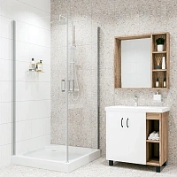 Душевой уголок Niagara Nova 100x100 см двери распашные