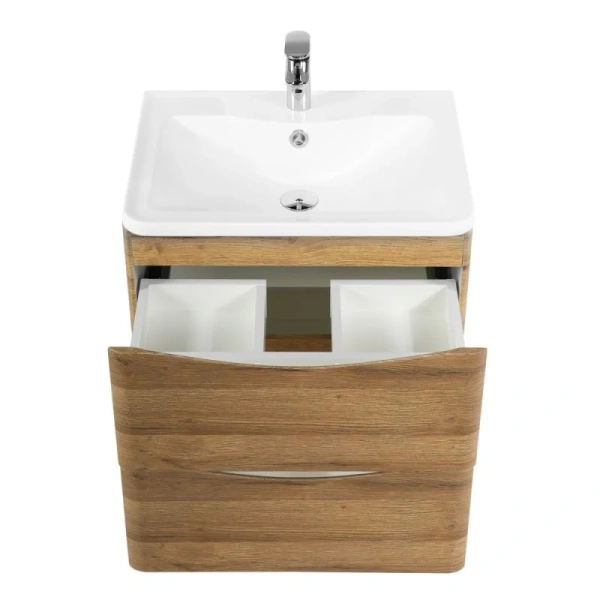 Тумба под раковину подвесная BelBagno Acqua 60 см rovere rustico ACQUA-600-2C-SO-RR (детальная фотография), современная, hi-tech, лофт