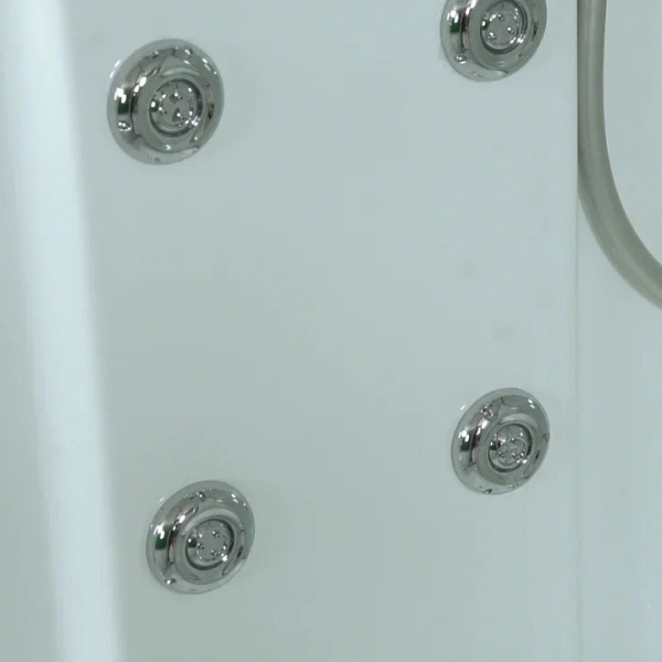 Душевая кабина Timo Lux 90х90 см акриловый поддон T-7709 (детальная фотография), со средним поддоном