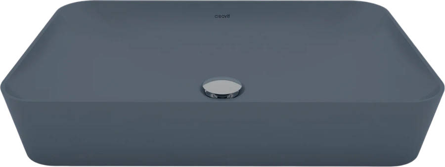 Раковина Creavit Ultra 60 см базальт UL060-00BM00E-0000 (детальная фотография)