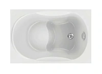 Ванна акриловая Bas Рио, 105 x 70 см, белый, В 00046