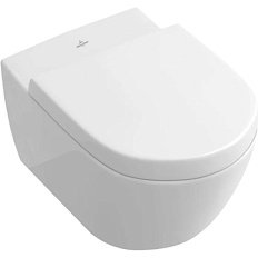 Унитаз подвесной Villeroy & Boch Subway 2.0 ярко-белый с покрытием CeramicPlus