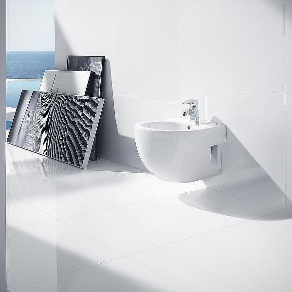 Биде подвесное Roca Meridian-N Compact 357246000 (детальная фотография), современные, hi-tech