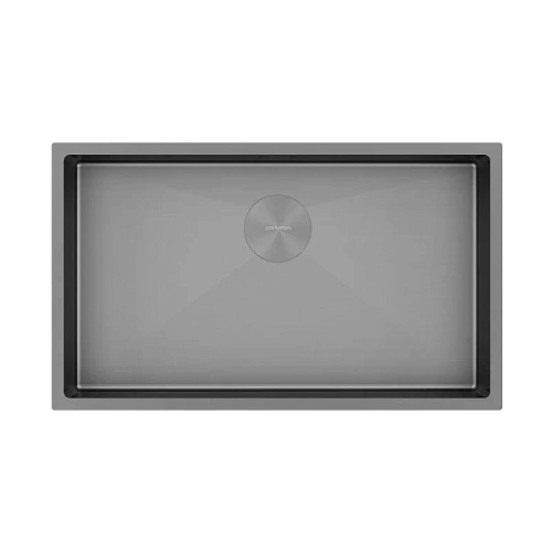 Мойка для кухни Paulmark Next 74 см серый матовый - фото 3