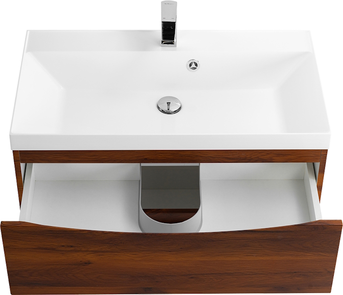 Тумба под раковину подвесная BelBagno Marino 80 см Rovere Cillegio MARINO-800-2C-SO-RC-P (детальная фотография), комплект (набор)