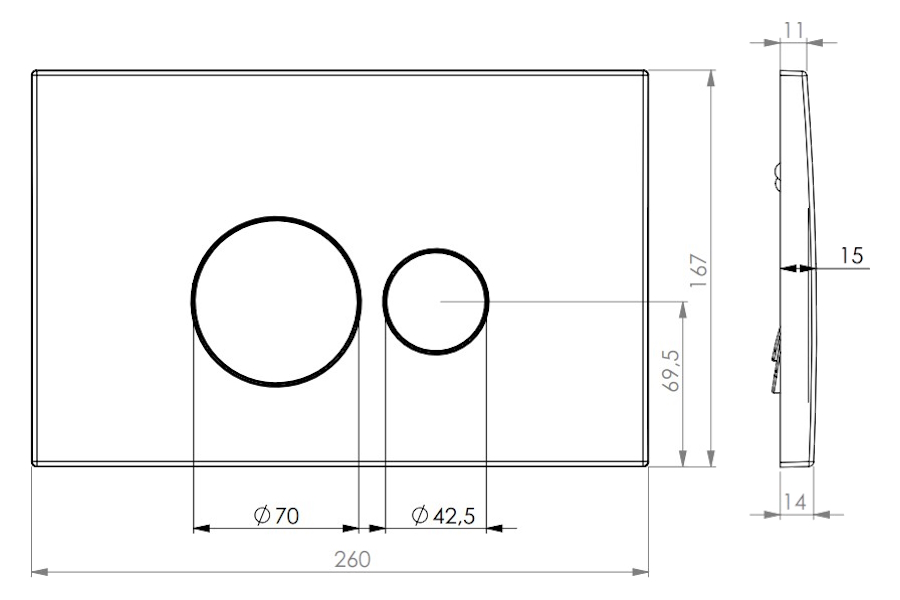 Схема (детальная фотография), пластиковые