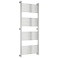 Полотенцесушитель водяной, без покрытия перемычка выгнутая Богема+ 1500х600