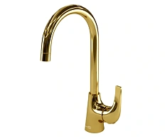 Смеситель для кухни WasserKRAFT Sauer глянцевое золото