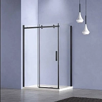 Душевой уголок Vincea Como-N 130х90 см профиль черный