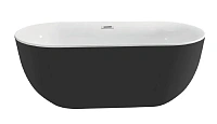Ванна акриловая Акватек Афина 170x78 см черная