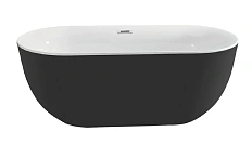 Ванна акриловая Акватек Афина 170x78 см черная