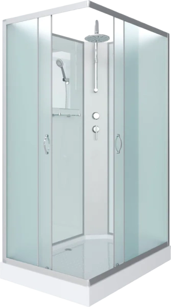 Душевая кабина Niagara Classic 90x70 см стекло матовое 439753QBKT (детальная фотография)