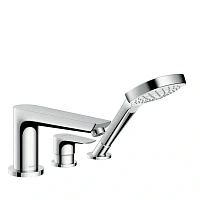 Смеситель на борт ванны хром Hansgrohe Talis E