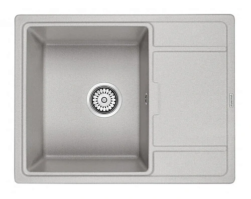 Мойка для кухни Paulmark Weimar 65 см серая - фото 8