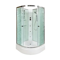 Душевая кабина Deto EM 90x90 см четверть круга