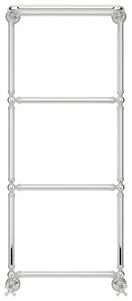 Полотенцесушитель водяной Сунержа Ренессанс 50х126 см без покрытия 00-0281-1250 (детальная фотография), для систем горячего водоснабжения, для систем отопления, с нижним подключением