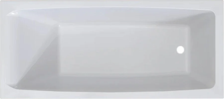 Акриловая ванна Радомир Веста 2-89-2-0-1-237Р, 168 х 70 см, фронтальный экран, каркас разборный, сифон, слив-перелив автомат в комплекте, белая (детальная фотография)