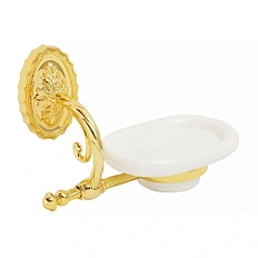 Мыльница Migliore Edera золото
