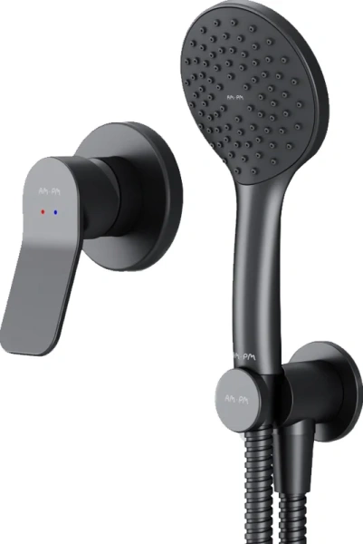 Душевой комплект Am.Pm X-Joy черный FB85A2H002 (детальная фотография) index_1