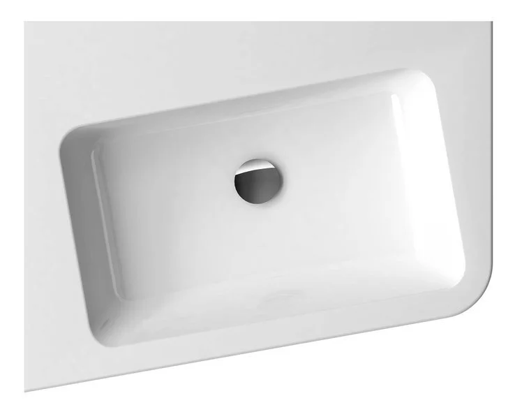 Умывальник угловой Ravak 10° XJIP1165000, XJIL1165000 (детальная фотография), накладные (на столешницу)