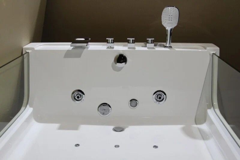 Ванна гидромассажная Frank F156, пристенная, 170 x 120 x 58 см, 2016439109 (детальная фотография), современныe, hi-tech