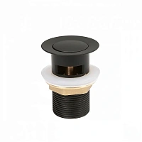 Донный клапан IDDIS Slide черный