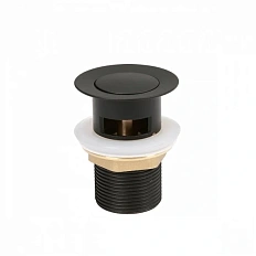 Донный клапан IDDIS Slide черный