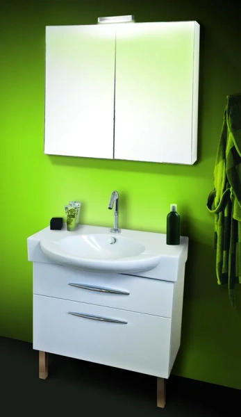 Зеркальный шкаф с подсветкой Jacob Delafon Presquile 80 см 2 дверцы EB928-J5 (детальная фотография), в наличии index_1